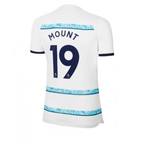 Chelsea Mason Mount #19 kläder Kvinnor 2022-23 Bortatröja Kortärmad